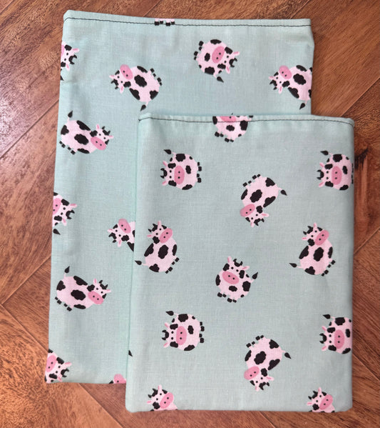 Mint Cow Kindle/Book Sleeves